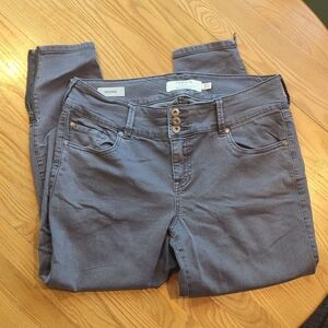 Torrid Jegging Skinny High-Rise Zipper ankle